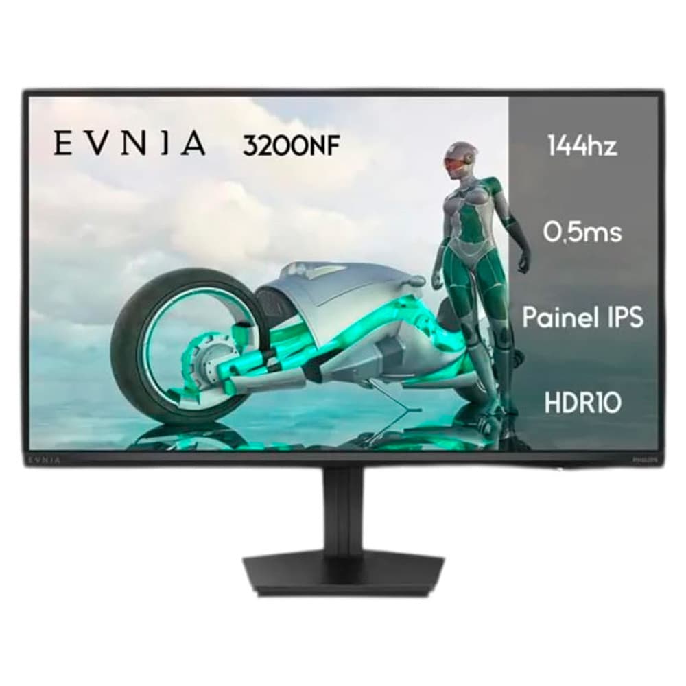 Monitor Gamer Philips EVNIA 23,8" 144Hz 0,5Ms IPS Full HD 24M2N3200NF Bivolt