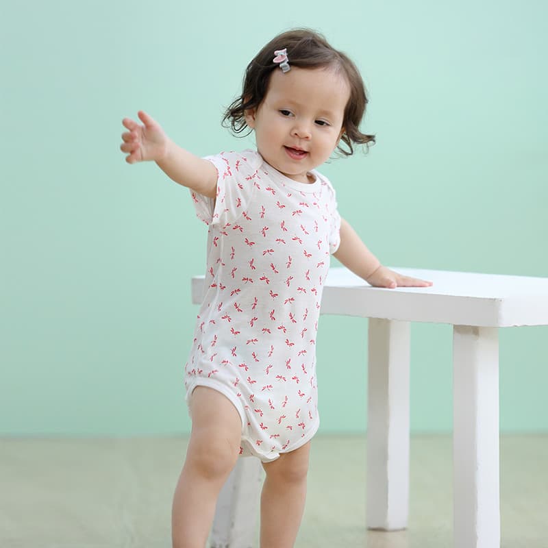 Bebê menina de manga curta macacão de bebê verão leve classe A bebê macacão triângulo macacão criança roupas de verão