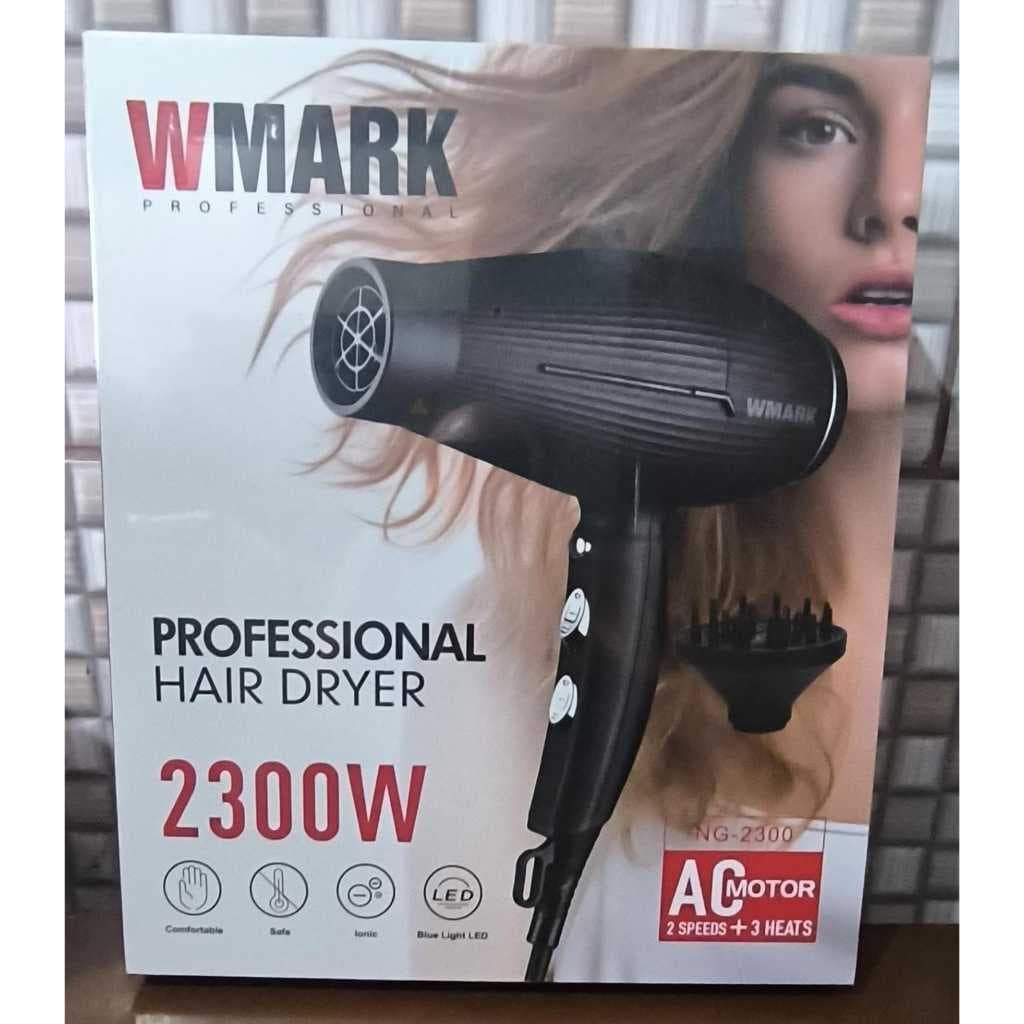 Secador de Cabelo Feminino Profissional WMark - Modelo NG-2300 - Original e Lacrado - 110V