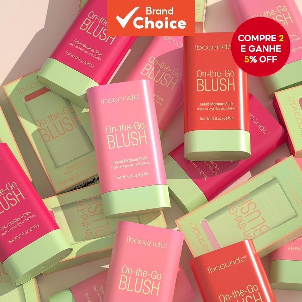  Cheek 3-em-1 Batom Tinted Blush Hidratante Bastão Cremoso Iluminador Blush Creme Blush Cosméticos Tubos Matte Contorno