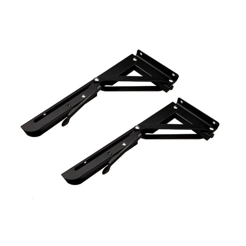 Prateleira dobrável de parede, suporte triangular dobrável, prateleira de ferro, parede, estante, rolamento divisória