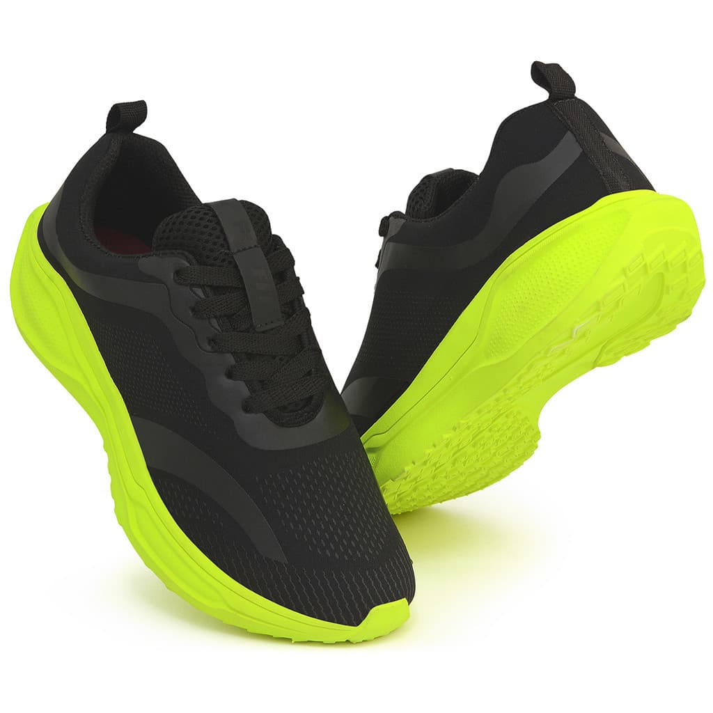 Tênis tamanho  especial 46 47 Masculino Esportivo  Conforto Para Caminhada Academia Corrida Fitnes Esportivo