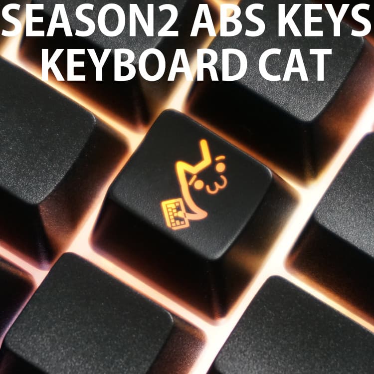 [KP] ABS Mecânico Teclado Luz Única Translúcido Keycap F Zone esc R4 Altura Teclado Cat teclado