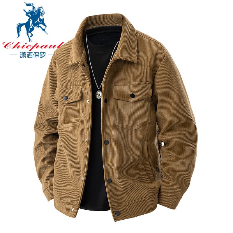 Chic Paul masculino primavera terno jaqueta de lapela masculina veludo jaqueta de venda quente novo estilo jaqueta mascu