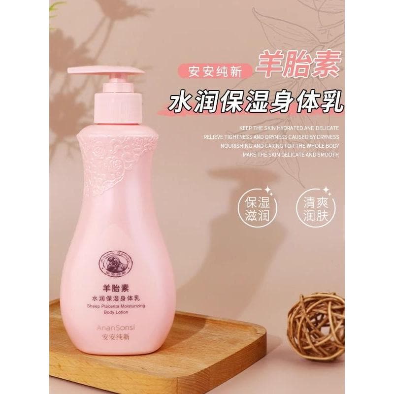 An'an Sheep Placenta Loção Corporal Hidratante 300g Loção Corporal Hidratante Hidratante Após Banho Loção Corporal Outon