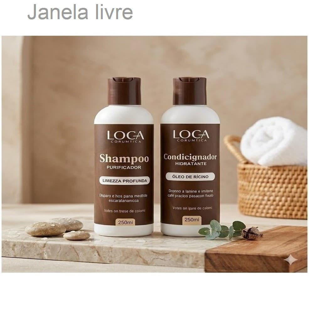 Kit Loca Cosmetics Shampoo Purificador + Condicionador Hidratante 250ml1CMCMRZQCJ09