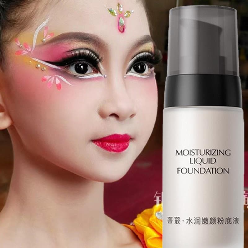 Base líquida branca Natural corretivo maquiagem Nude hidratante de longa duração sem maquiagem cosméticos maquiagem bb c