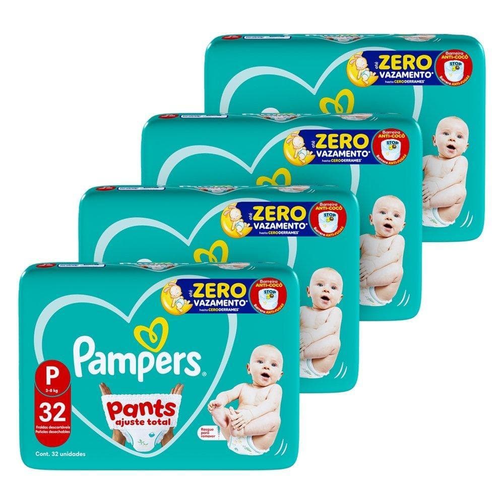 Fralda Descartável Pampers Pants Ajuste Total Mega - P/M/G/XG/XXG