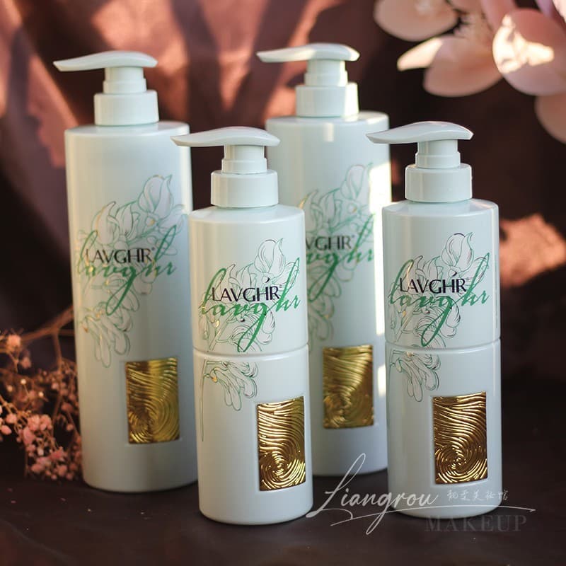Lavghr Ylang Luxuoso Shampoo Limpeza Profunda Shampoo Fofo Fragrância Condicionador Essência Hidratante Suave