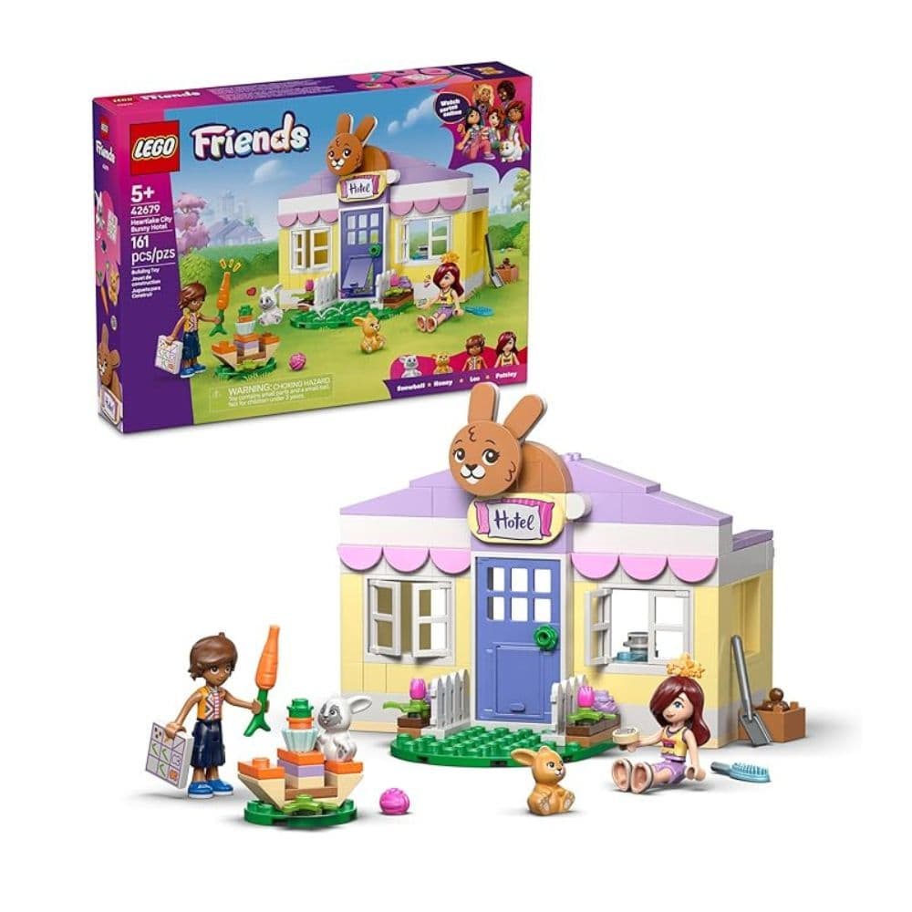 Blocos de Montar Friends Hotel para Coelhos da Cidade Heartlak Lego