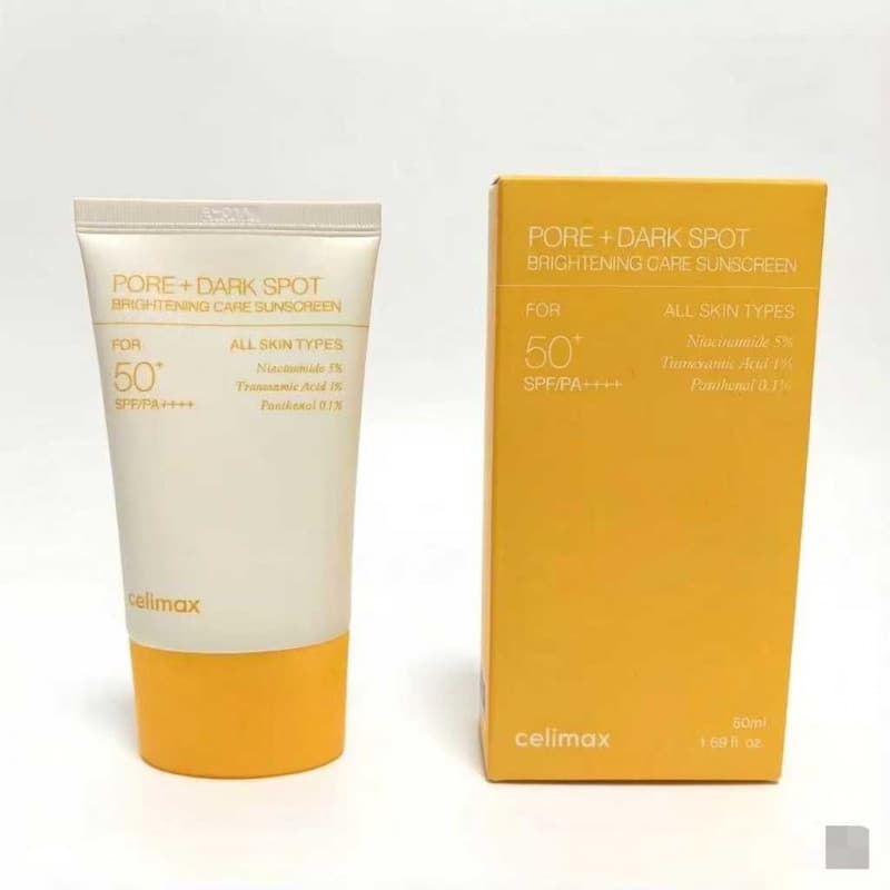 Celimax Ácido Tranexâmico + Protetor Solar De Niacinamida Pós Reparação Clareamento De Manchas Clareador De Poros Aperto