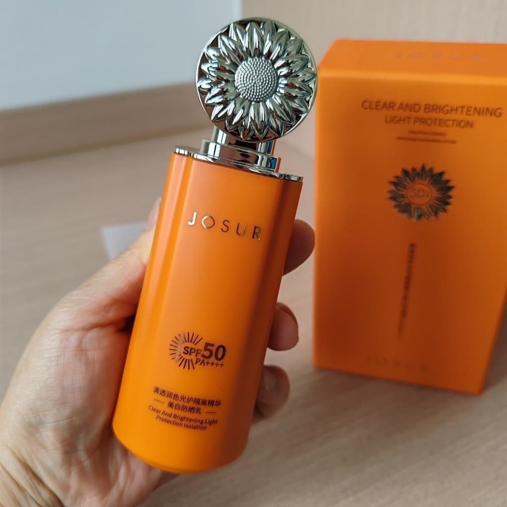 JOSUR JOSUR Clear Touch-Up Light Protection Isolamento Essence Loção Protetor Solar FPS50 Creme Protetor Solar Leve à Pr