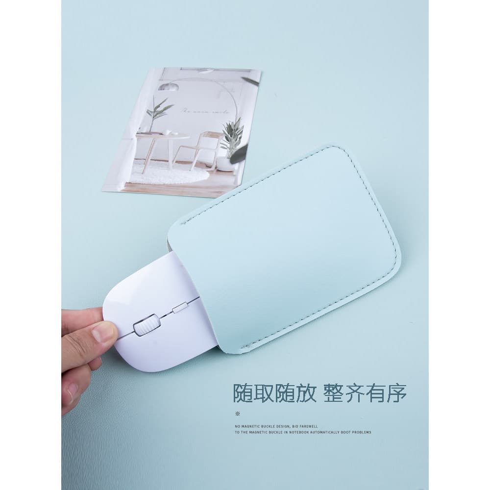 Bolsa de armazenamento portátil para mouse sem fio Apple Magic Mouse 2 Geração 1 Capa protetora Bolsa de acessórios cria