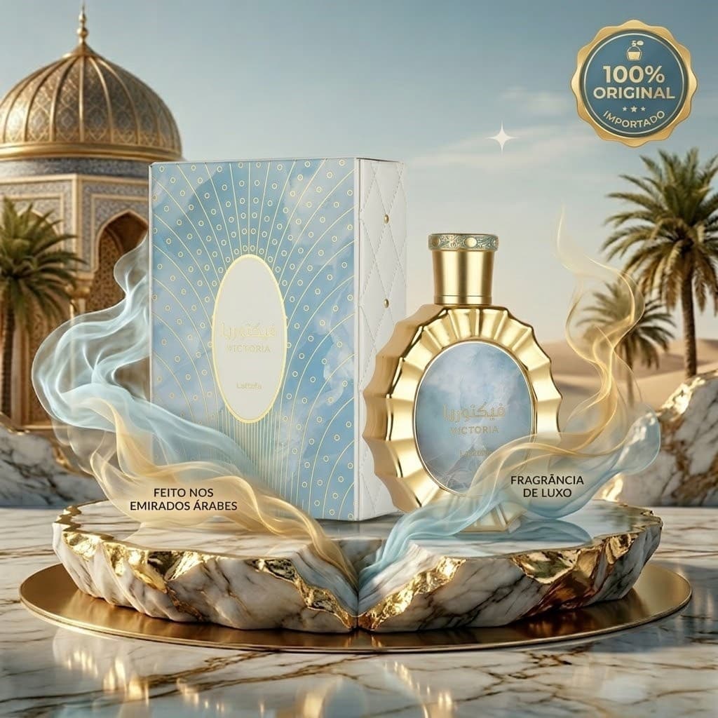 Lattafa Victoria 100 ml perfume arabe feminino importados EDP 100% original