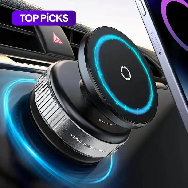 Suporte magnético ajustável para telefone, suporte para carro, superfície espelhada de academia, suporte sem uso das
