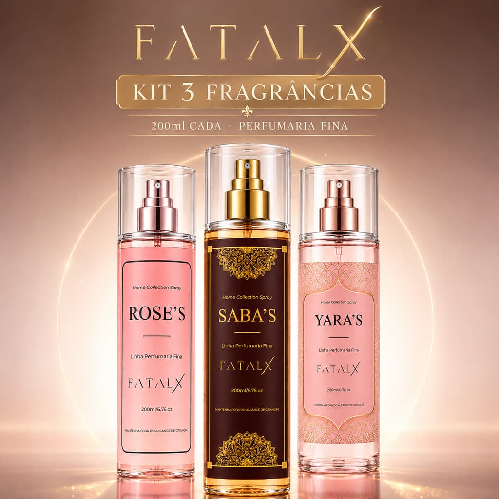 KIT 3 BODY SPLASH FEMININO IMPORTADO