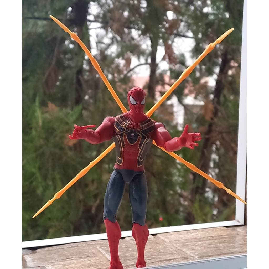 Boneco Homem  Aranha com Garras 16cm – Action Figure Articulada Colecionável