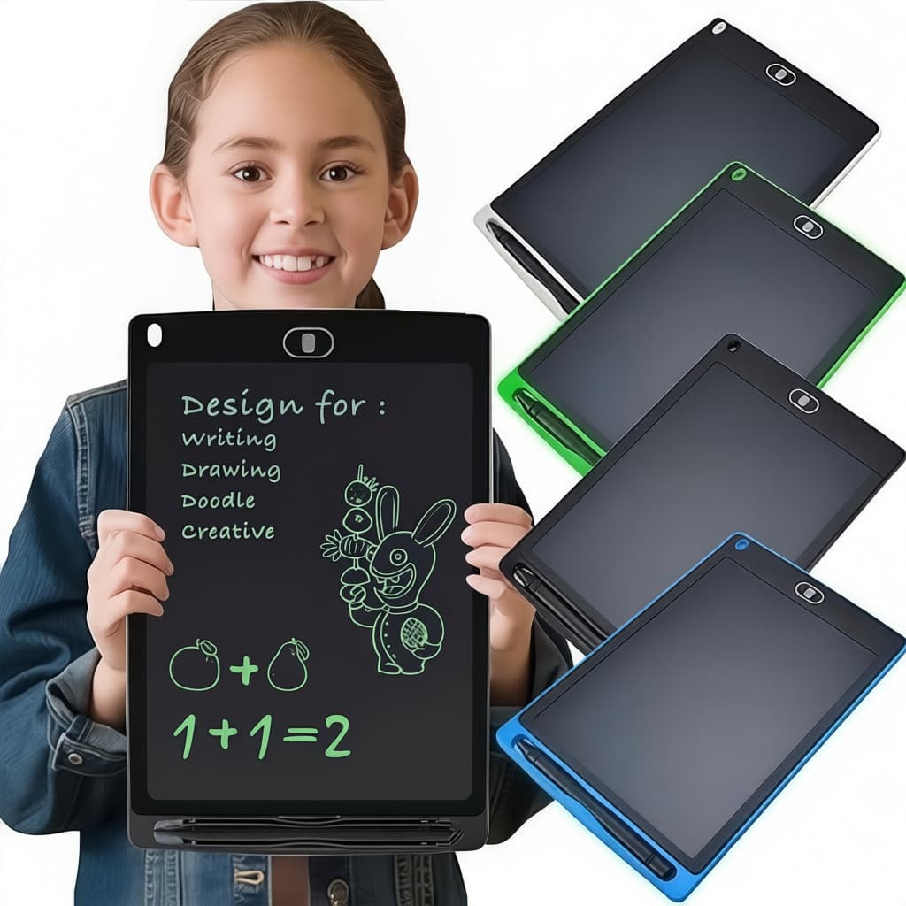 Lousa Mágica Tablet LCD Infantil De Escrever E Desenhar 10 E 8.5 Polegadas Tela Colorida Brinquedo Educativo Caneta