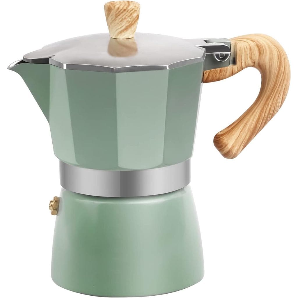 Máquina de Café Expresso Italiana de Alumínio, Cafeteira de Percolação para Fogão, Cafeteira Moka