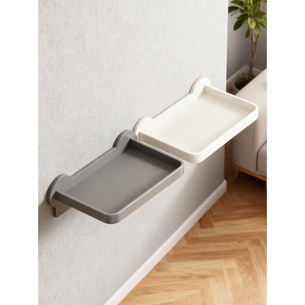 Prateleira de câmera sem perfuração, caixa superior de roteador, suporte de parede para Monitor interno e externo
