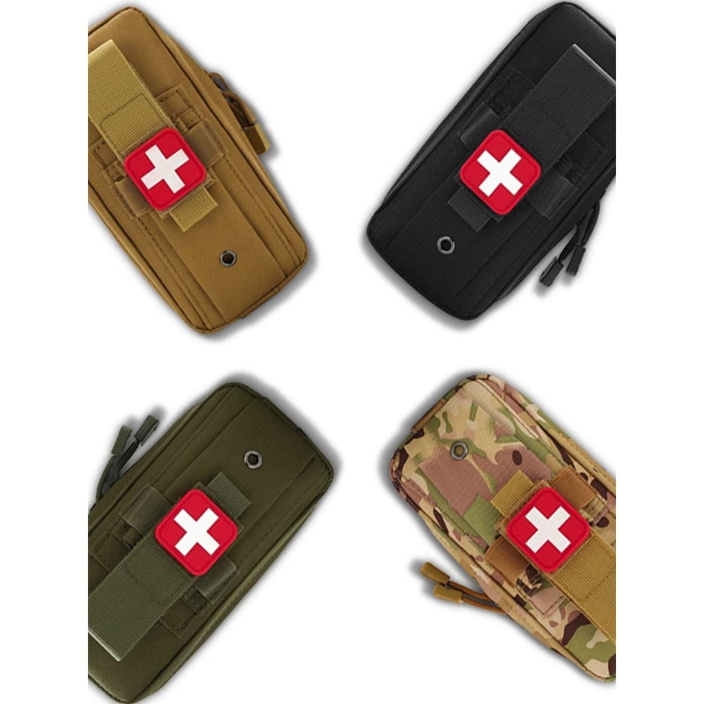 Amazon Battlefield kit de primeiros socorros kit sobrevivência campo sobrevivência emergência acampamento edc pressão ro