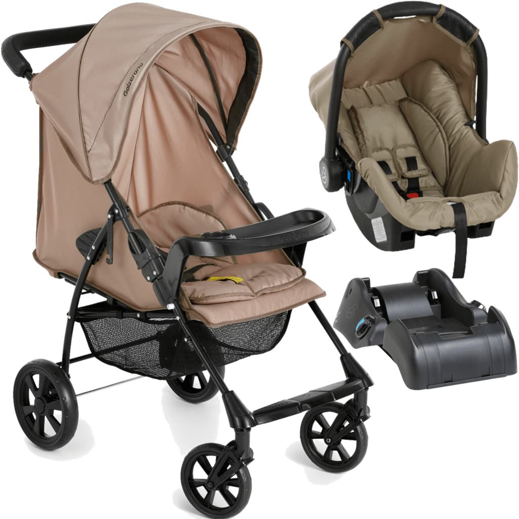 Carrinho de Bebe Bebe Conforto Toffee Base Galzerano Romano G22 Toffee