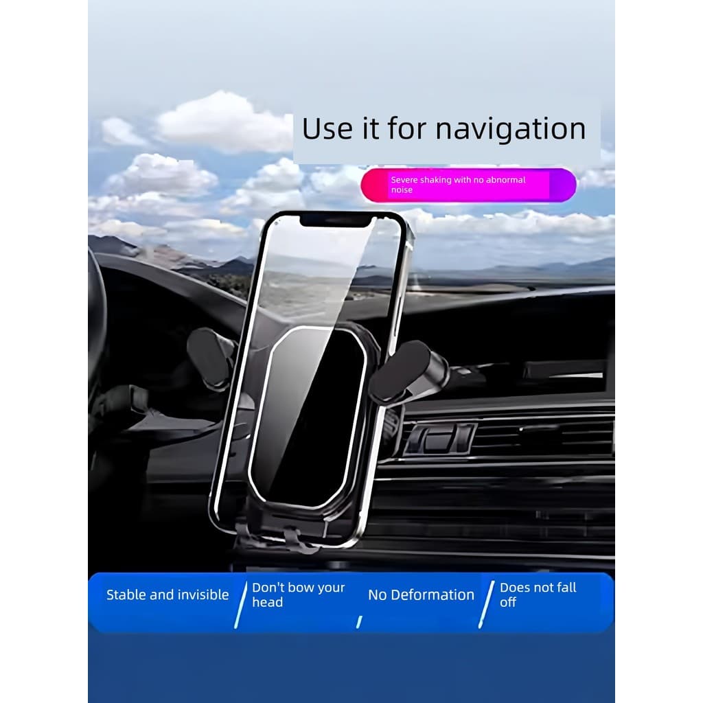 Suporte importado para automóvel Suporte celular saída de ar carro Suporte de celular para carro Novo tipo suporte do te
