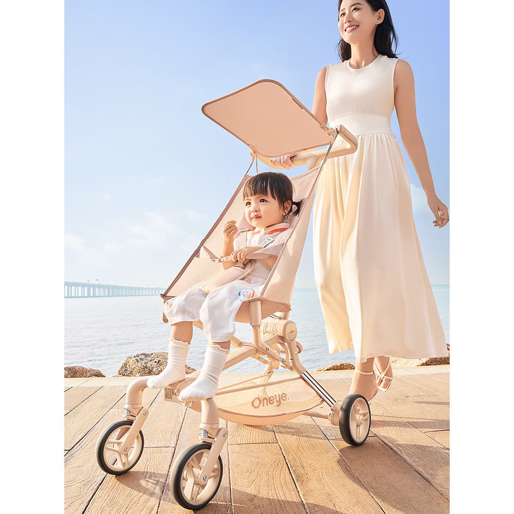 Maruya T2 bolso carrinho de bebê leve embarque dobrável crianças andando bebê ferramenta útil respirável viagem carrinho