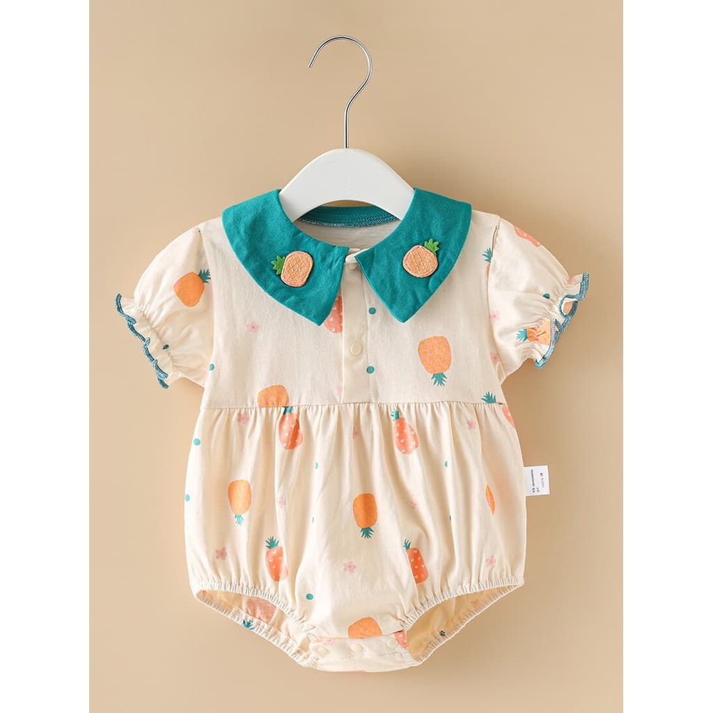 0-3 anos de idade roupas de verão roupas de bebê bonito macacão Super bonito estilo fino roupas da menina do bebê macacã