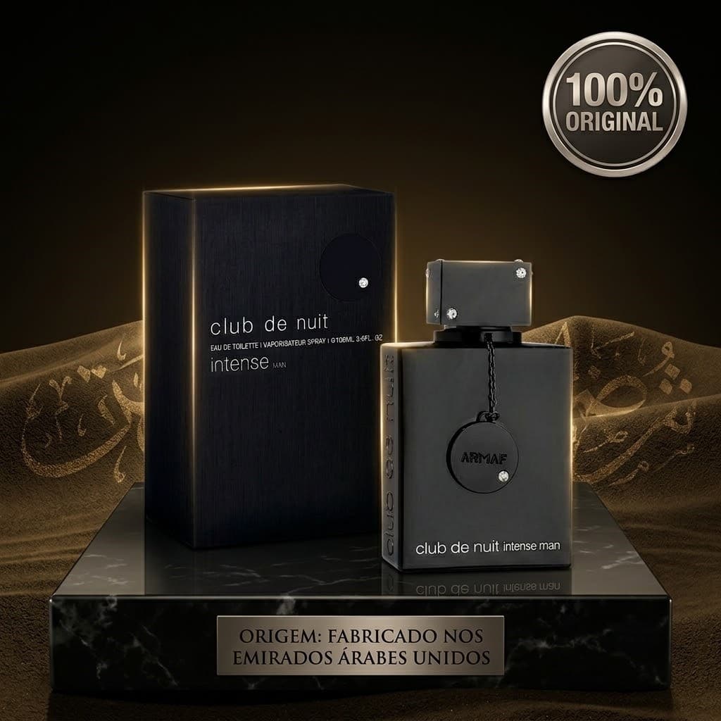 🔥🔥Perfume Armaf Club De Nuit Intense Man EDT 105ml arabe perfume masculino importado Produto 100% original⚡️⚡️