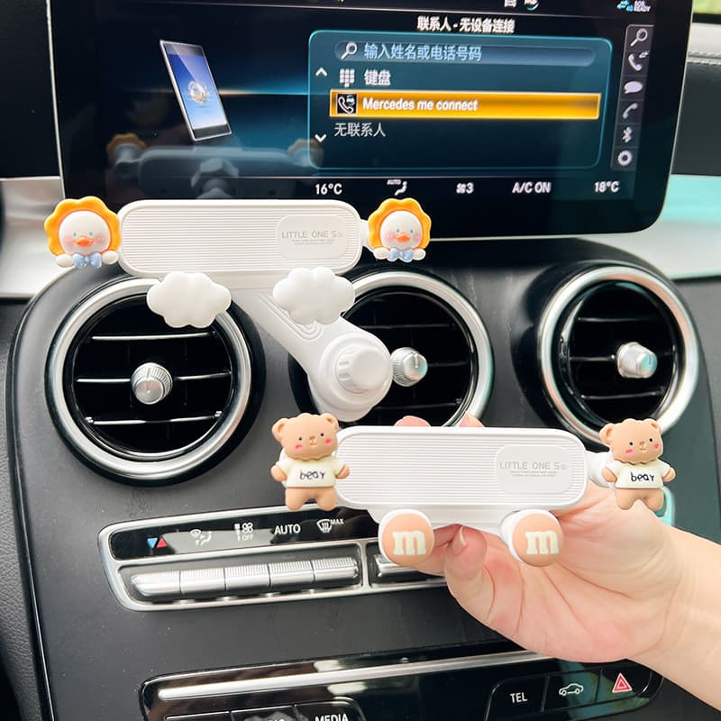 Suporte do telefone móvel do carro novo estilo Interior saída de ar navegação do carro dedicado suporte do carro dos des