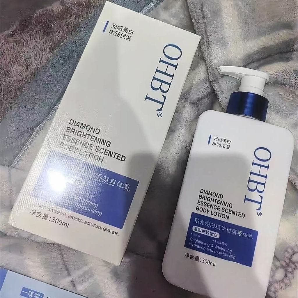 OHBT Niacinamida Whitening Loção Corporal Clareador Iluminador Hidratante Hidratante Fragrância Hidratante