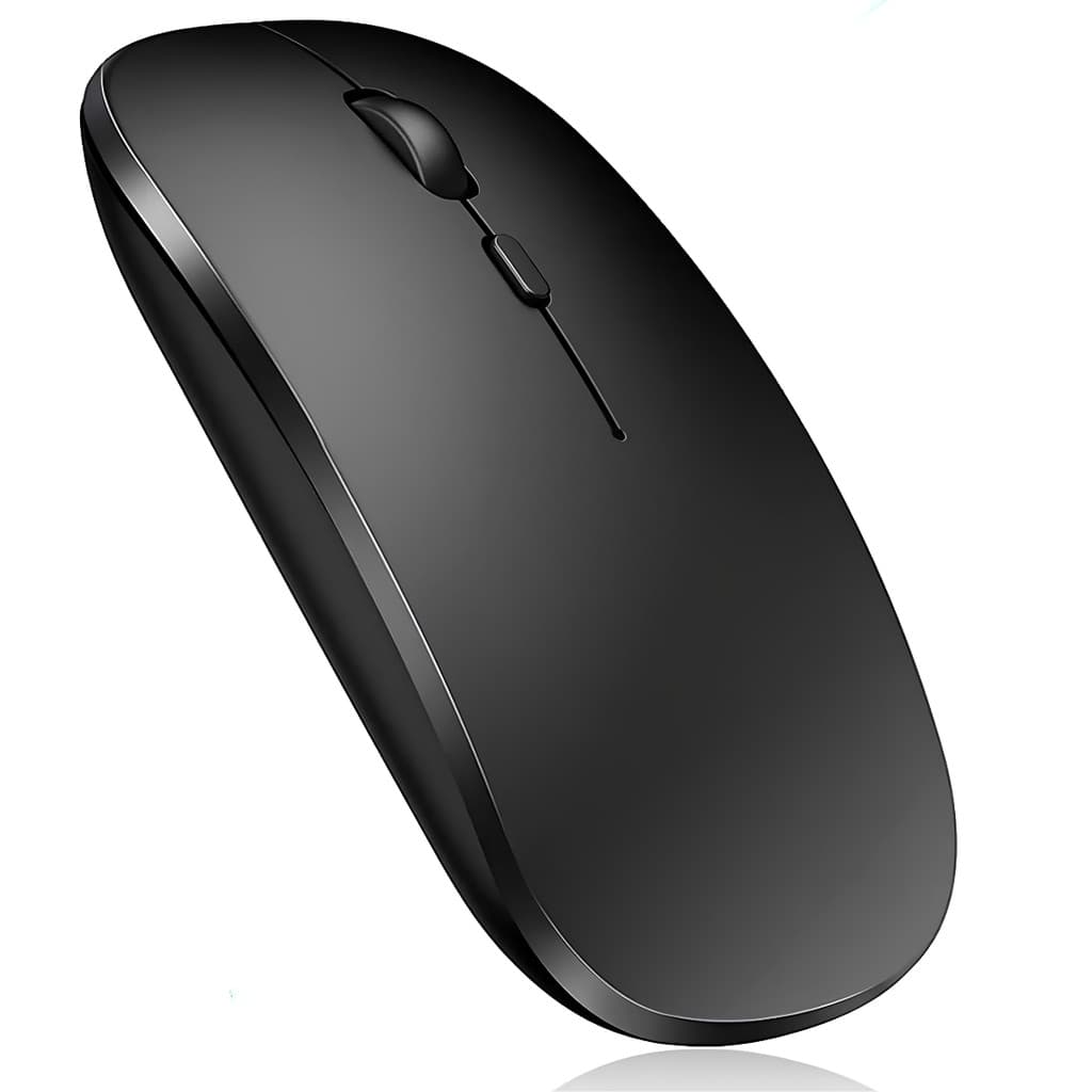 Mouse Bluetooth Recarregável Sem Fio Para Tablet Ipad Mac Notebook Pc
