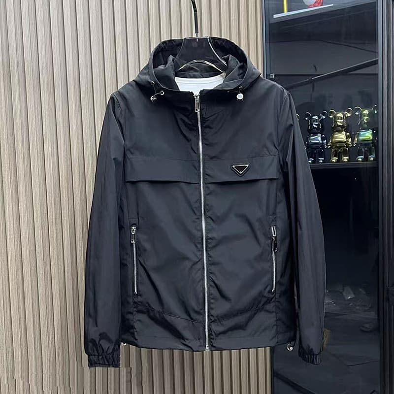 Outono novo estilo masculino jaqueta de três provas jaqueta masculina com capuz moda à prova de vento esportes ao ar liv