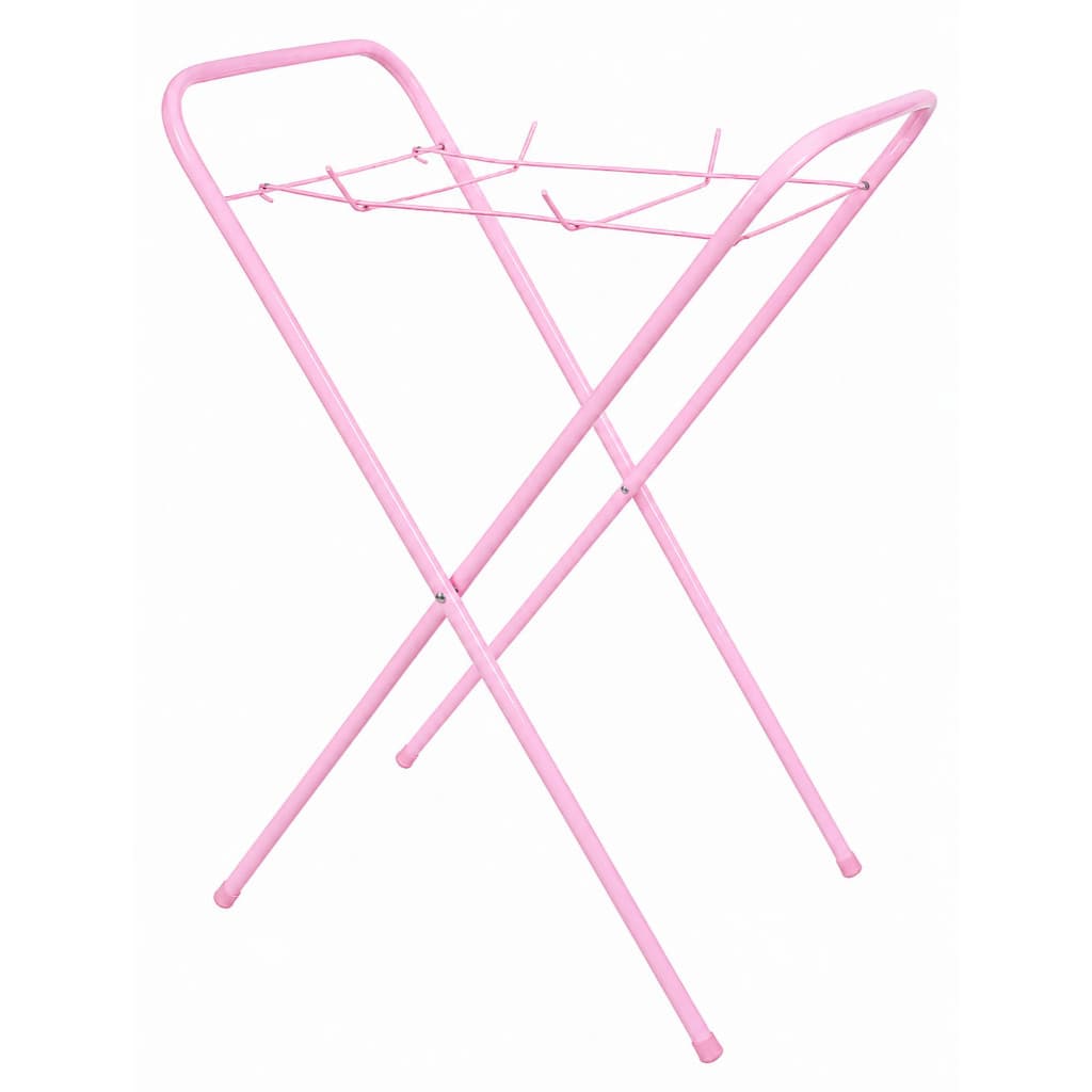 Suporte Universal Para Banheira Rosa- Desmontável - Super Compacto  Banho Do Bebê
