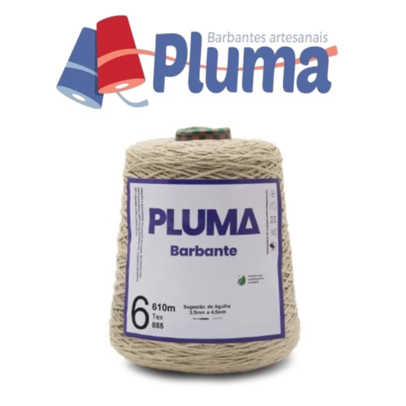 Barbante Pluma Crochê E Tricô 