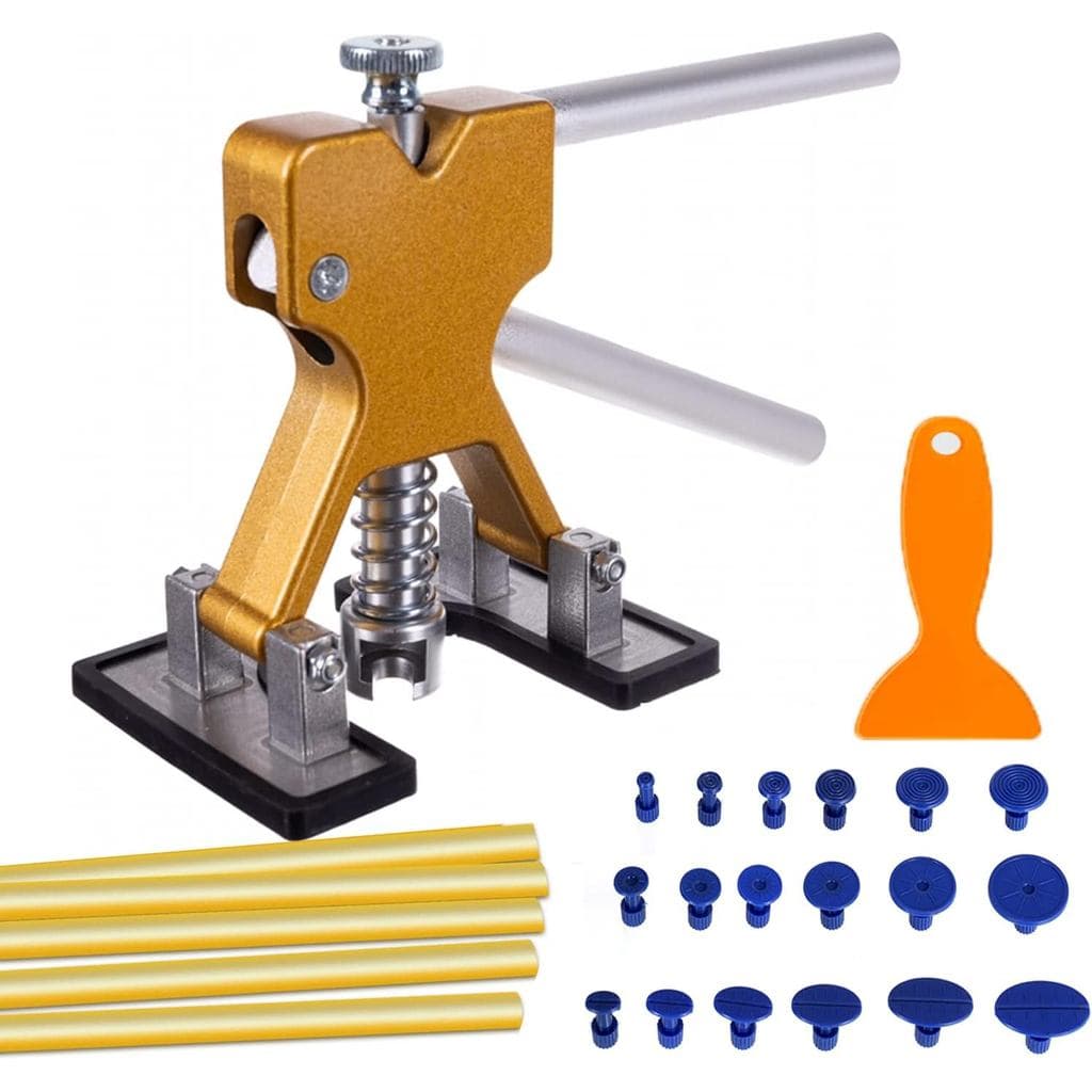 Kit de Reparo de Amassados Sem Pintura para Carros, Ferramenta de Remoção de Amassados, Kit de Reparação de Amassados em