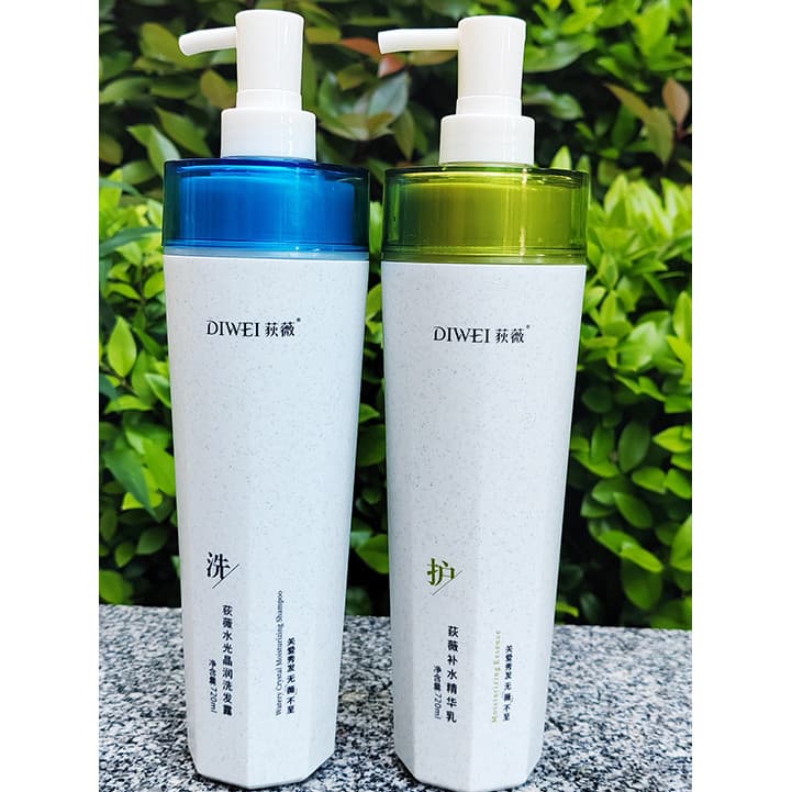 Diwei hidratante cristal hidratante shampoo essência hidratante loção condicionador conjunto hidratante reparação shampo