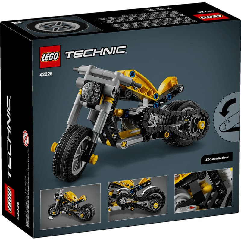 Bloco de Montar - Moto Amarela - LEGO DO BRASIL