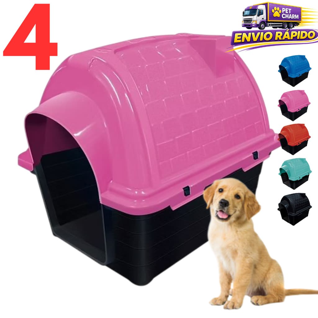 Casa Casinha Para Cachorro N4 Pet Cães e Gatos Confortável