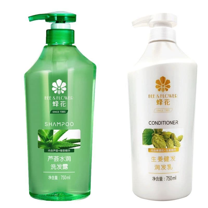 Bee Aloe Vera Shampoo Hidratante 750ml Shampoo Condicionador Limpo