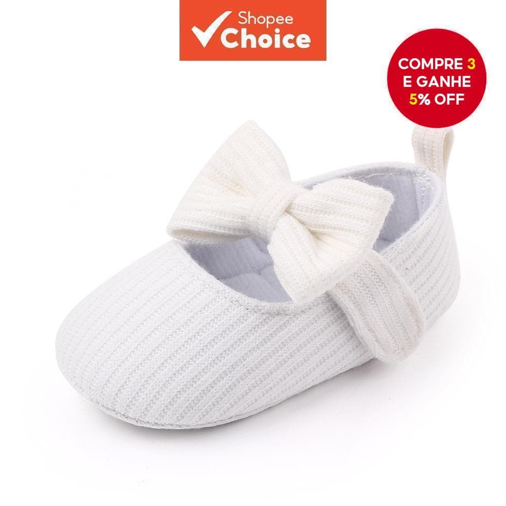 Chinelos Macios E Antiderrapantes Para Bebês , Sapatos Meninas De 0 A 6 Meses , Primeiros Caminhantes De Algodão Confort
