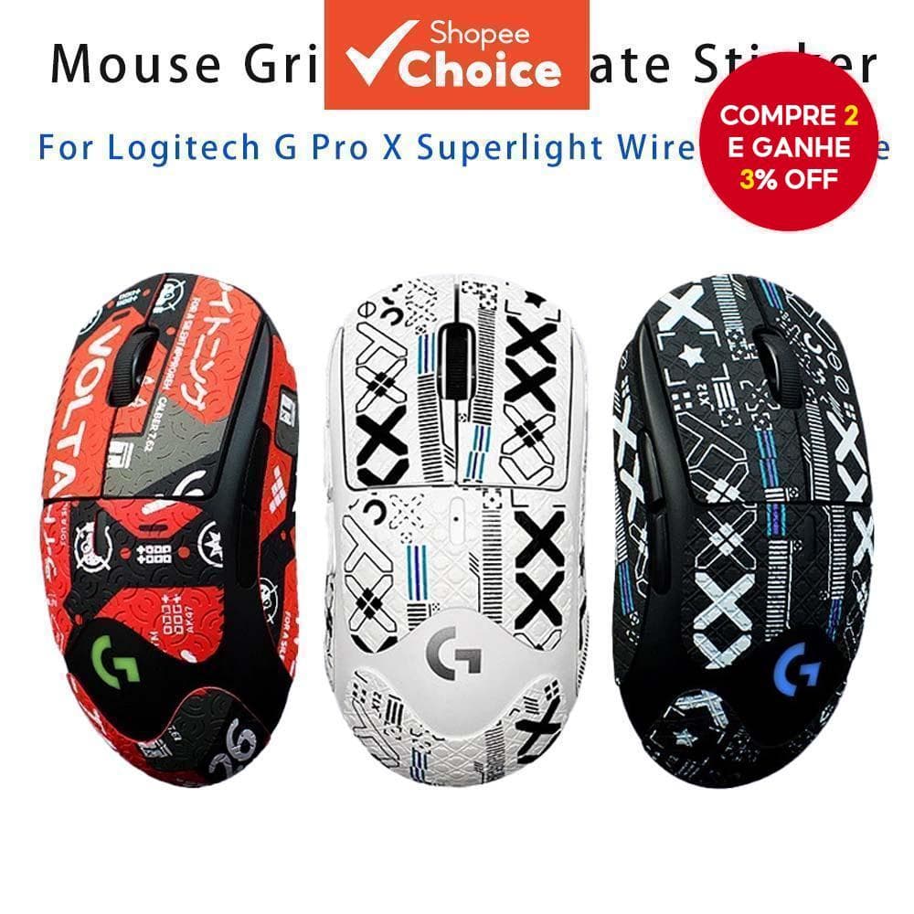 Adesivos De Aderência De Mouse Para Logitech GPW Gen 2 Antiderrapante , Película Protetora Absorvente De Suor G PRO XSUP