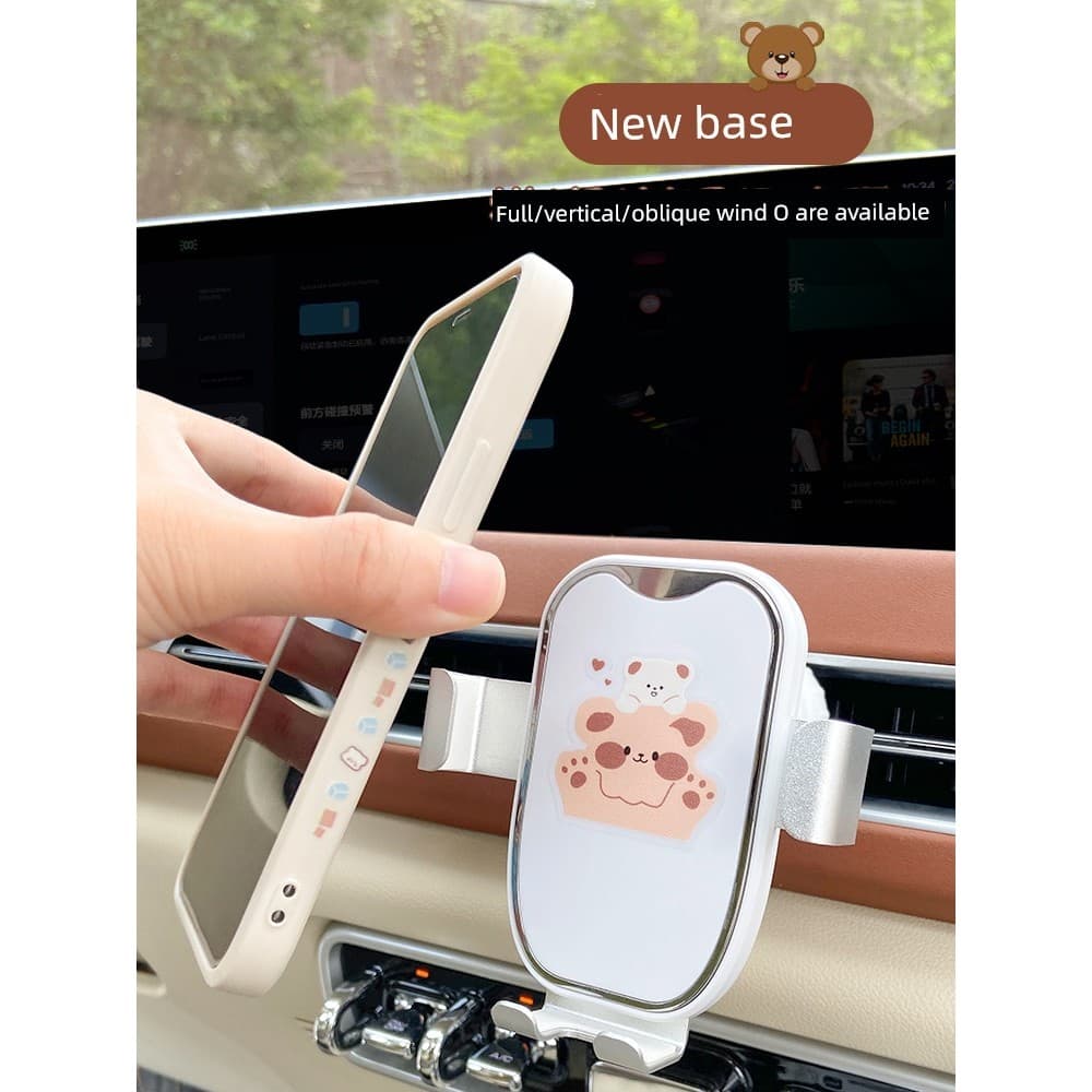 Suporte de celular para carro Suporte celular saída de ar carro Suporte magnético veicular ímã forte Suporte fixo para t