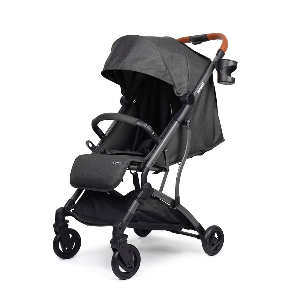 Carrinho de bebê Lucca cor preto Infanti