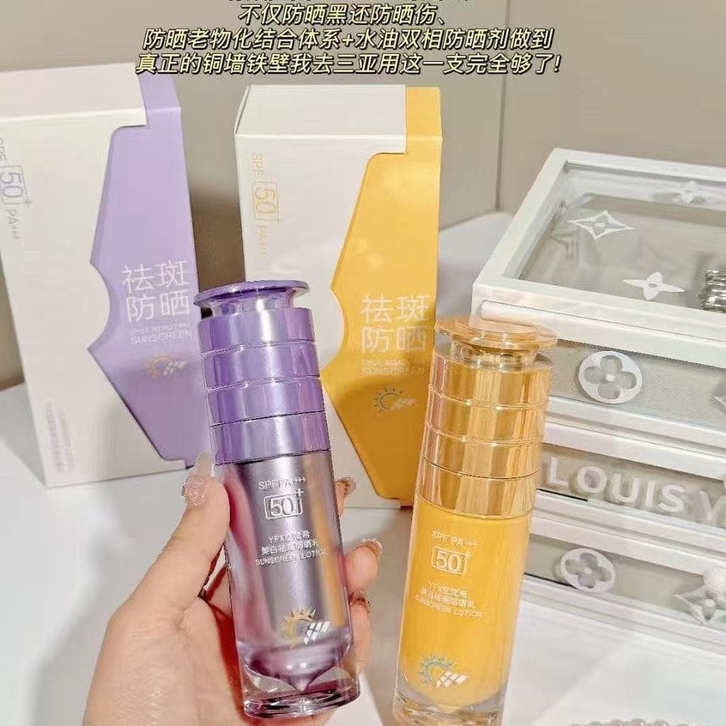 Protetor solar clareamento isolamento protetor solar creme protetor solar loção SPF50 Sweatproof à prova dwaterproof águ