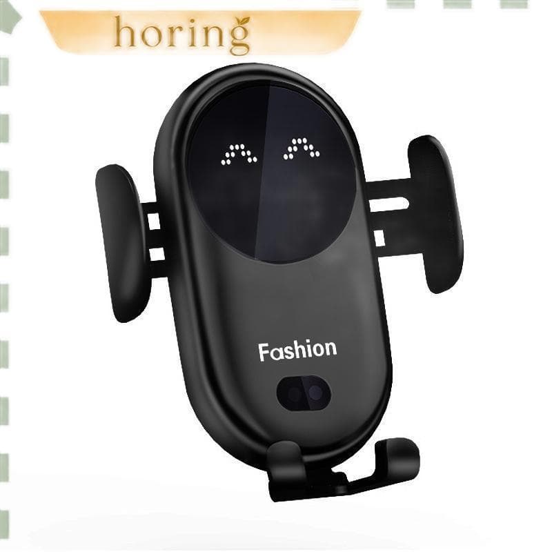 Carregador De Carro Sem Fio S11 Com Sensor Infravermelho Automático , Suporte De Telefone Ventilação De Carregamento Ráp