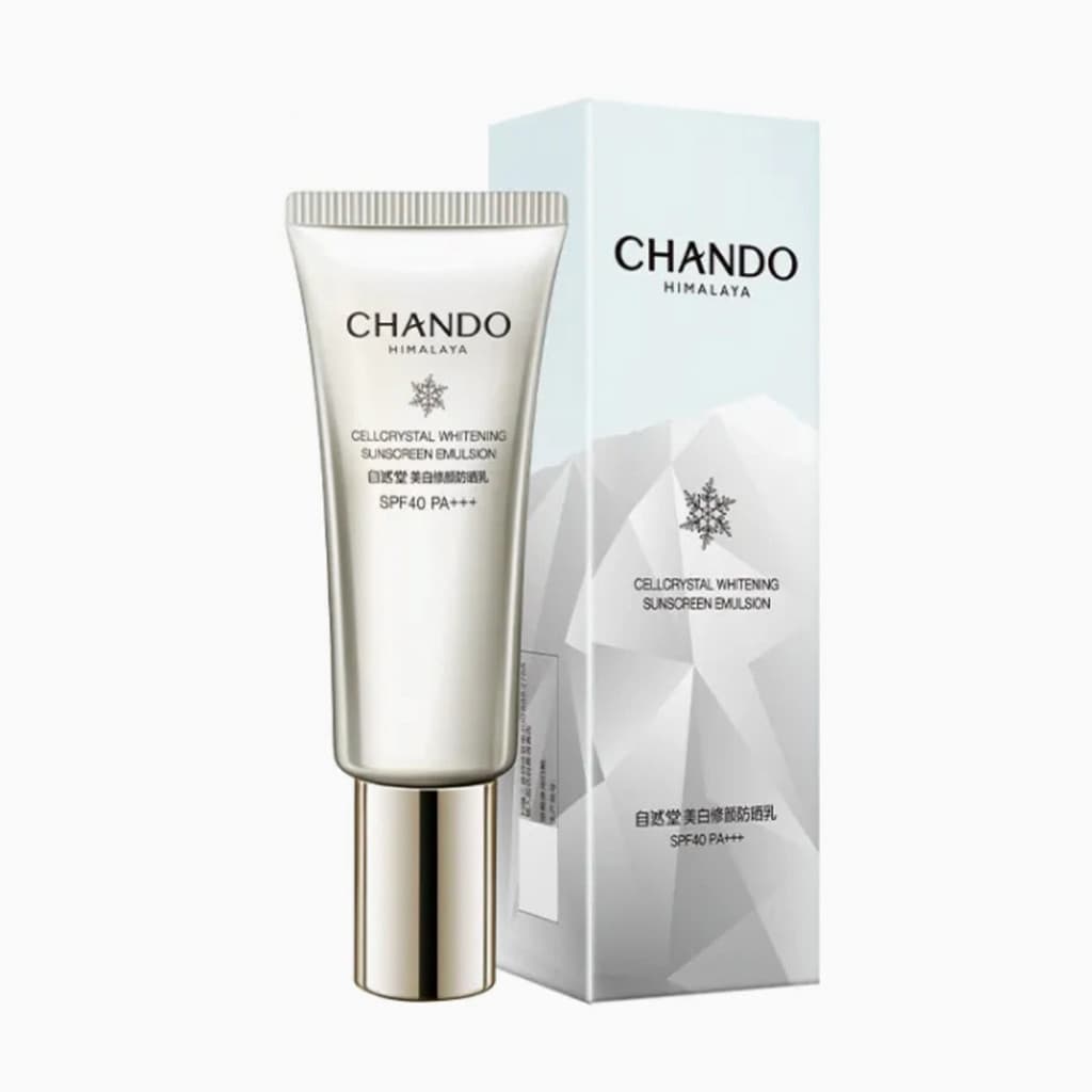 Natural Hall clareamento reparação protetor solar loção SPF40PA +++ protetor solar refrescante iluminando o tom da pele 