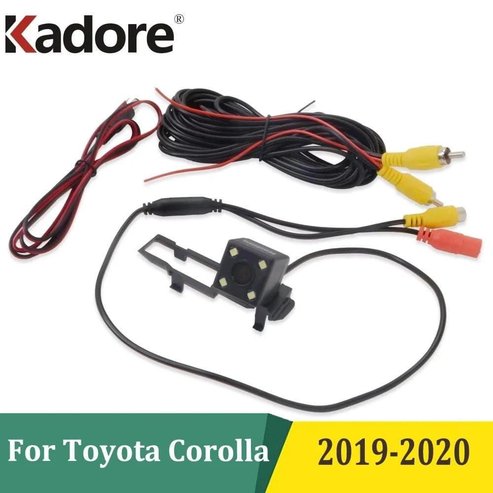 Para Toyota Corolla 2019 2020 Sedan Hatchback Câmera De Visão Traseira Do Carro Noturna Backup Estacionamento Reverso Ac
