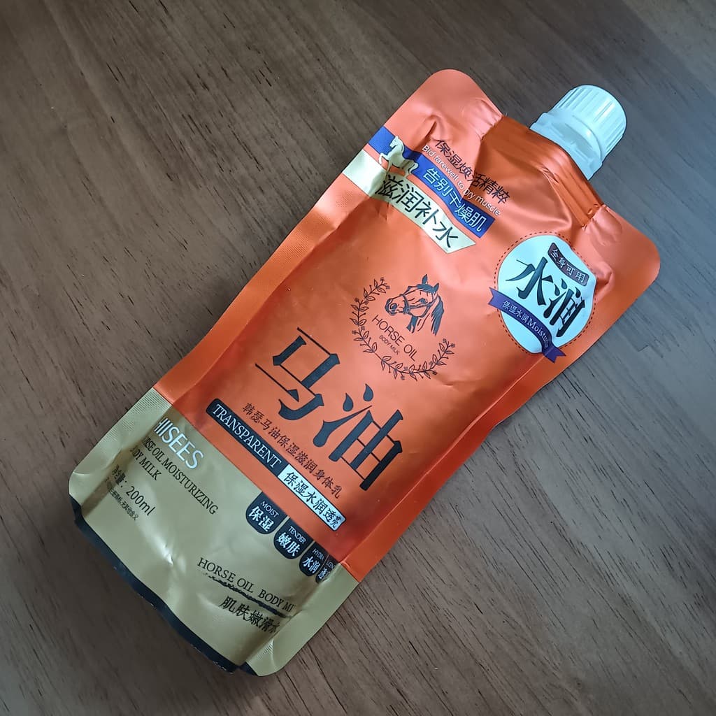 Cabelo 2 Hanse Óleo de Cavalo Hidratante Loção Corporal Hidratante Loção Hidratante 200ml * 2 Óleo Loção Hidratante Hidr
